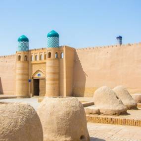 Porta del palazzo della Nurallah-Bay