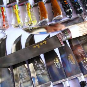 Uzbek national knives